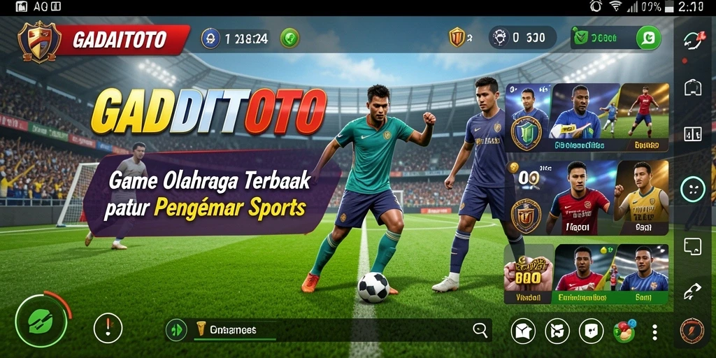Tampilan gameplay GADAITOTO yang penuh aksi dan strategi.
