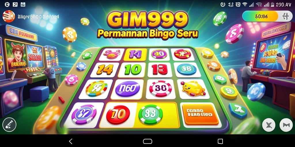 Tampilan menarik dalam gameplay Bingo GIM999 yang mendebarkan.
