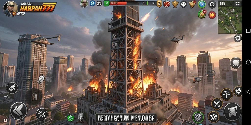 Gameplay menara pertahanan yang mendebarkan dan menantang di HARAPAN777.