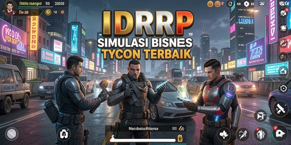 Tampilan gameplay IDRRP yang menarik dan mendalam.