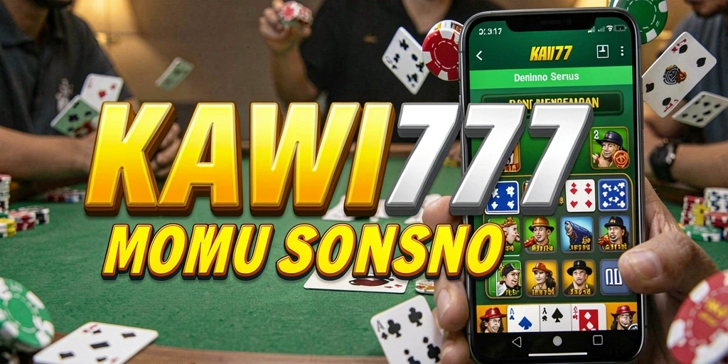 Tampilan gameplay KAWI777 yang seru dalam permainan Domino.