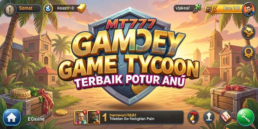 Screenshot gameplay MT777 menampilkan manajemen bisnis yang seru.