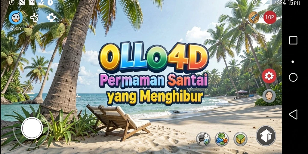 Screenshot gameplay OLLO4D menunjukkan pengalaman bermain yang seru dan penuh warna.