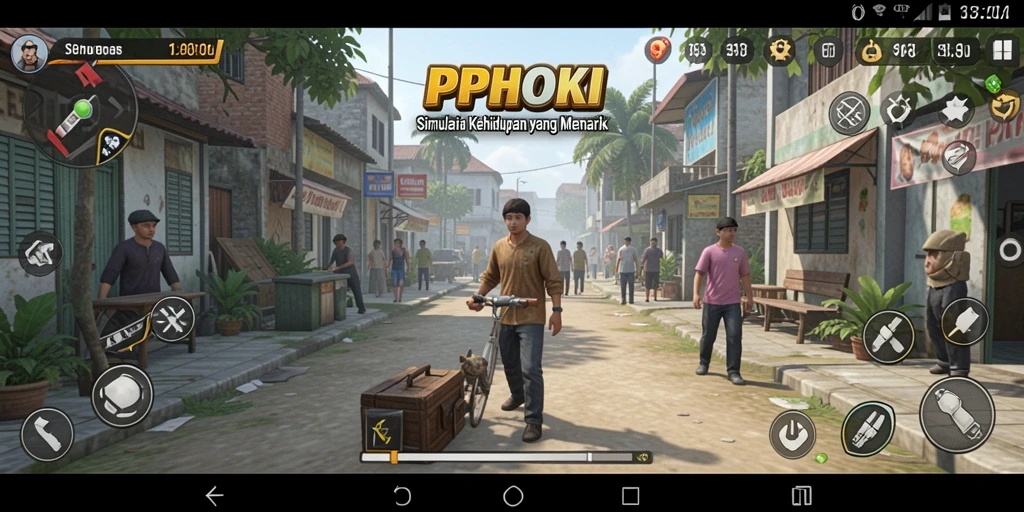 Tampilan gameplay PPHOKI yang menarik dan interaktif.