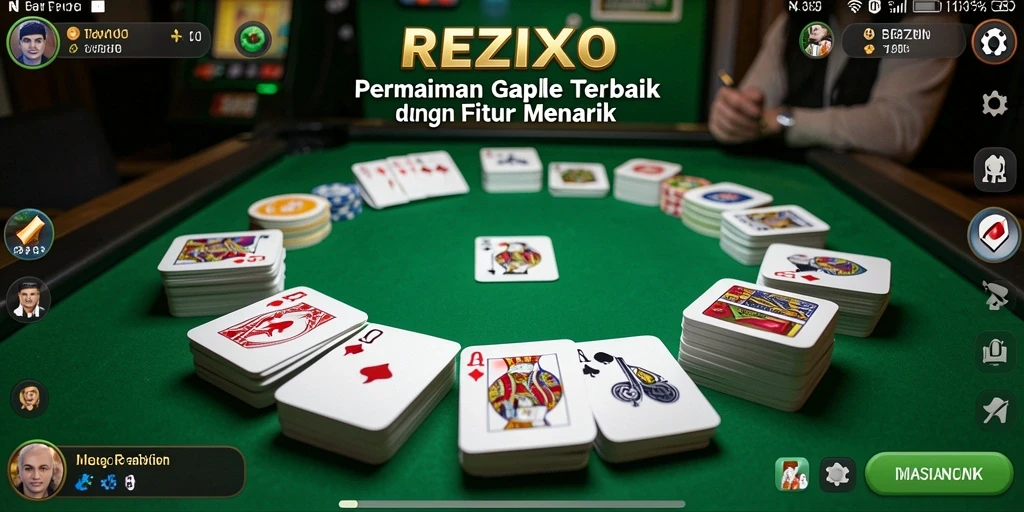 Tampilan gameplay <strong>REZIXO</strong> yang menarik dan interaktif.
