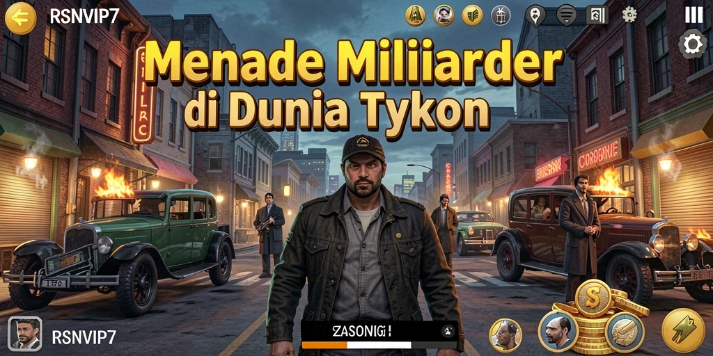 Tangkapan layar RSNVIP7 menampilkan gameplay seru dan strategi Tycoon.