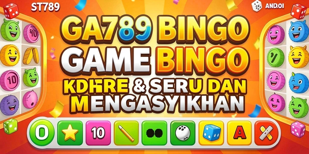 Gameplay ST789 yang seru dengan animasi bingo yang menarik.
