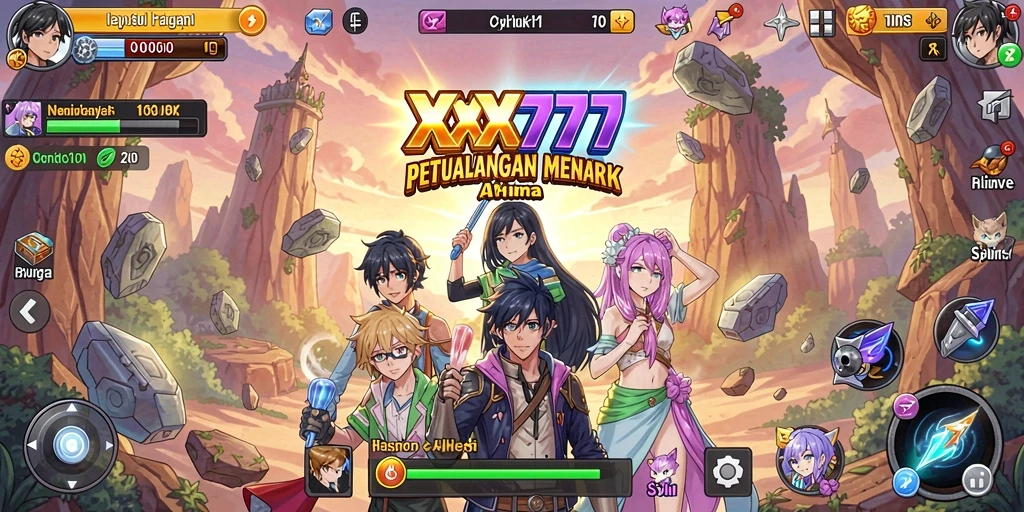 Tampilan menakjubkan dari gameplay XXX777 yang penuh aksi.